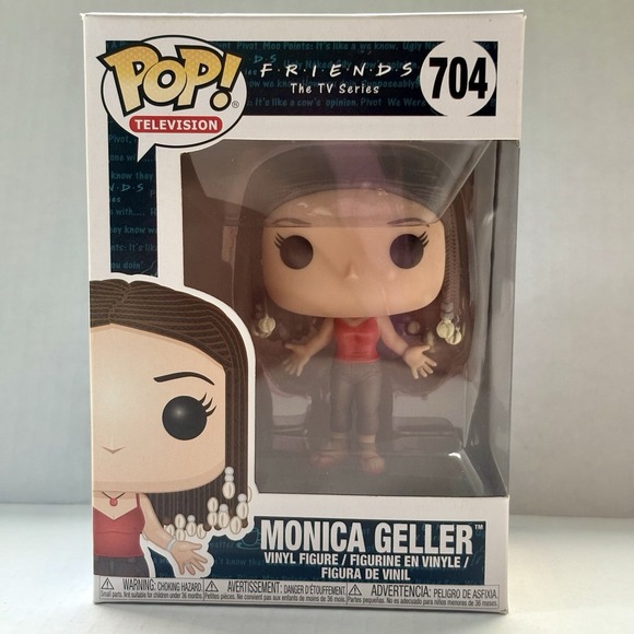 Funko Other - Funko Pop! Friends Monica Geller (Braids) #704 Vinyl Figure TV Show Collectible